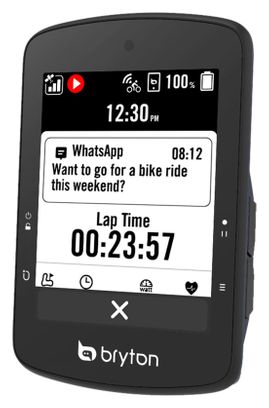 Compteur GPS Bryton Rider S510 T   Ceinture Cardio/Capteur Cadence/Capteur Vitesse