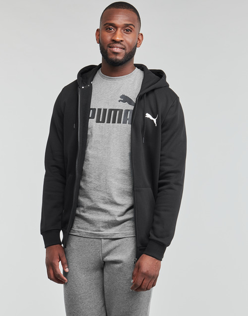 Puma - ESS FZ HOODED JACKET FL - Noir