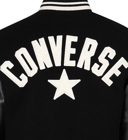Converse Jacke - Varsity - Schwarz