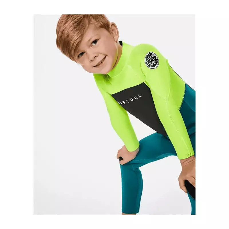 Combinaison intégrale junior RIPCURL Groms Omega 3/2Gb Bz Lemon