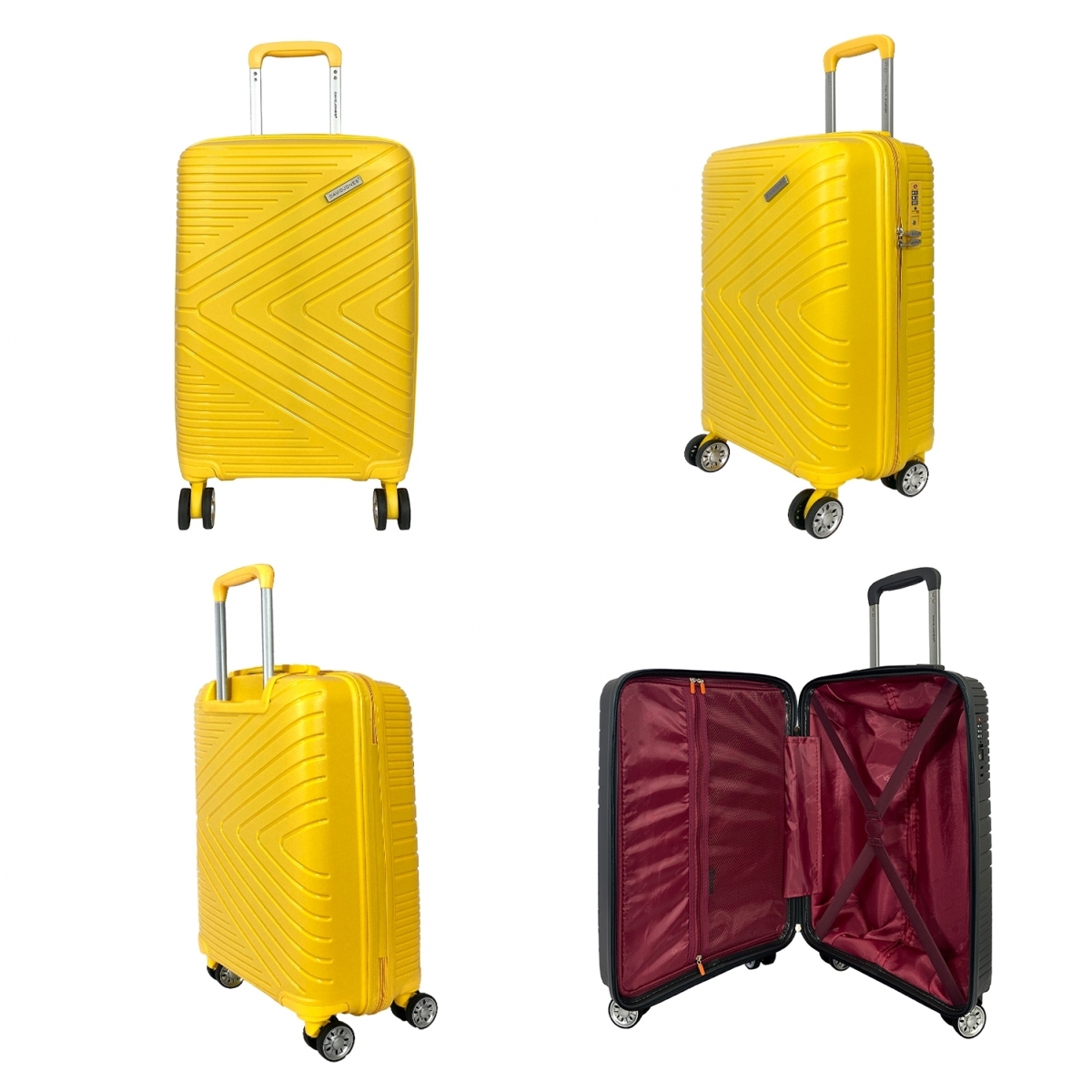 David Jones Valise cabine rigide David Jones PETE TSA 56cm