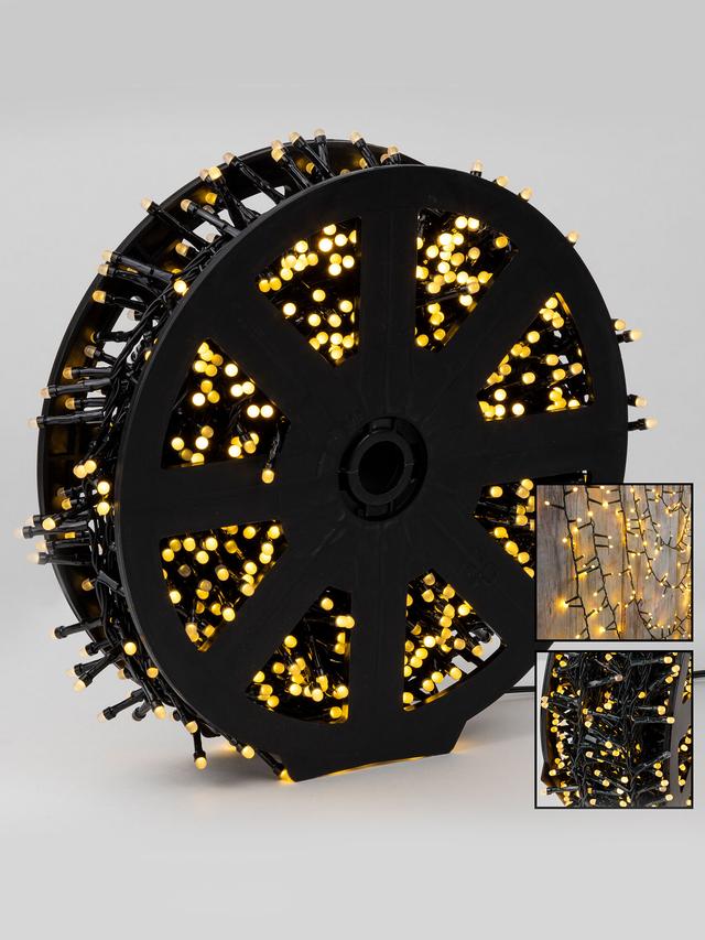 LED-Lichterkette mit 350 LEDs inkl. Aufroll-Rad