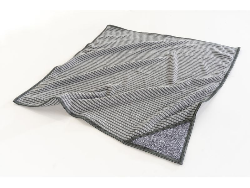 Edi Baur Pro Bambus Duo Set 2 Stück, Grau Fenstertuch