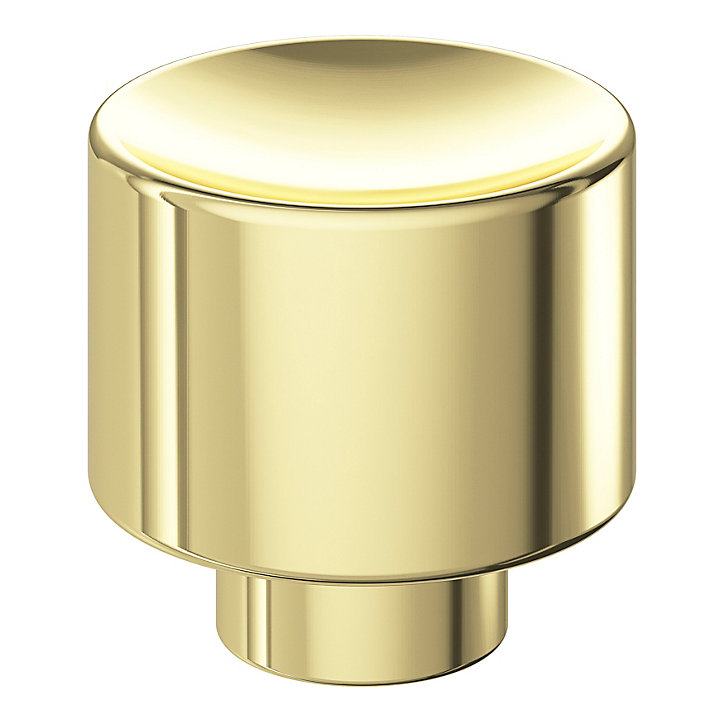 Bouton de meuble GoodHome Prat or Ø3cm x l.3cm x h.2.8cm x p.2.8cm