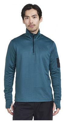 Maillot Manches Longues 1/2 Zip Craft ADV SubZ Bleu Homme