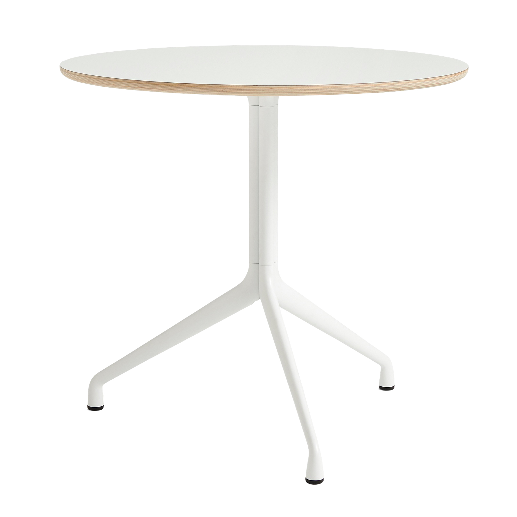 Eettafel AAT20 Wit Ø80 cm