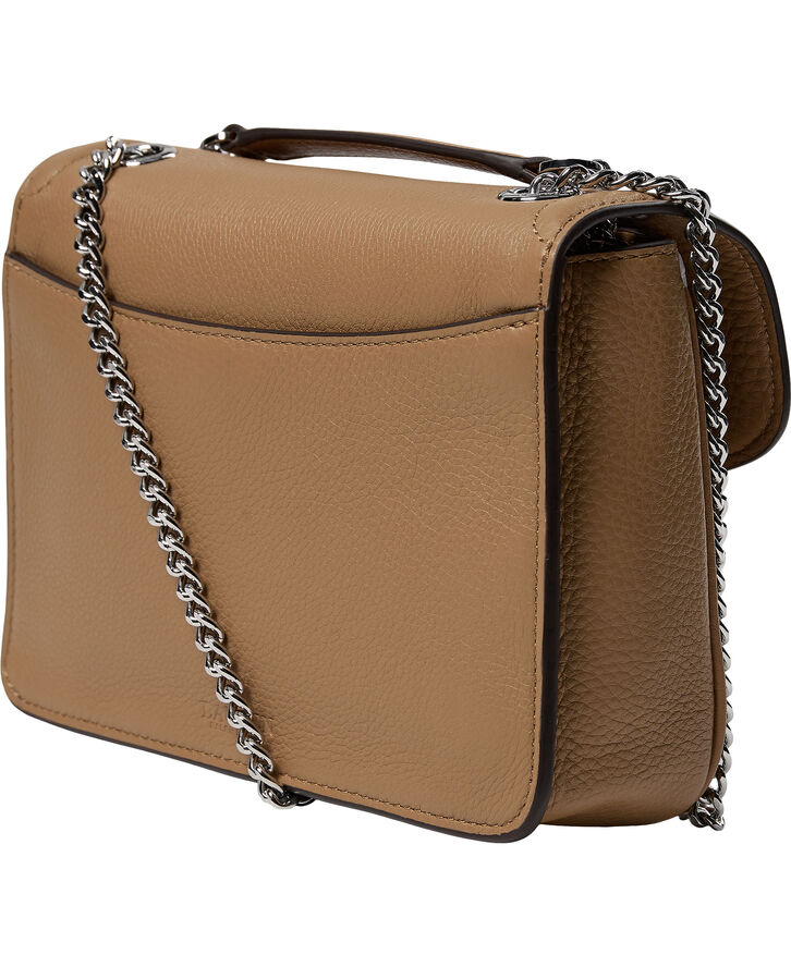 Lauren Ralph Lauren LUXE PEBBLE LTHR-BRADLEY SM-SBA-SMA Camel