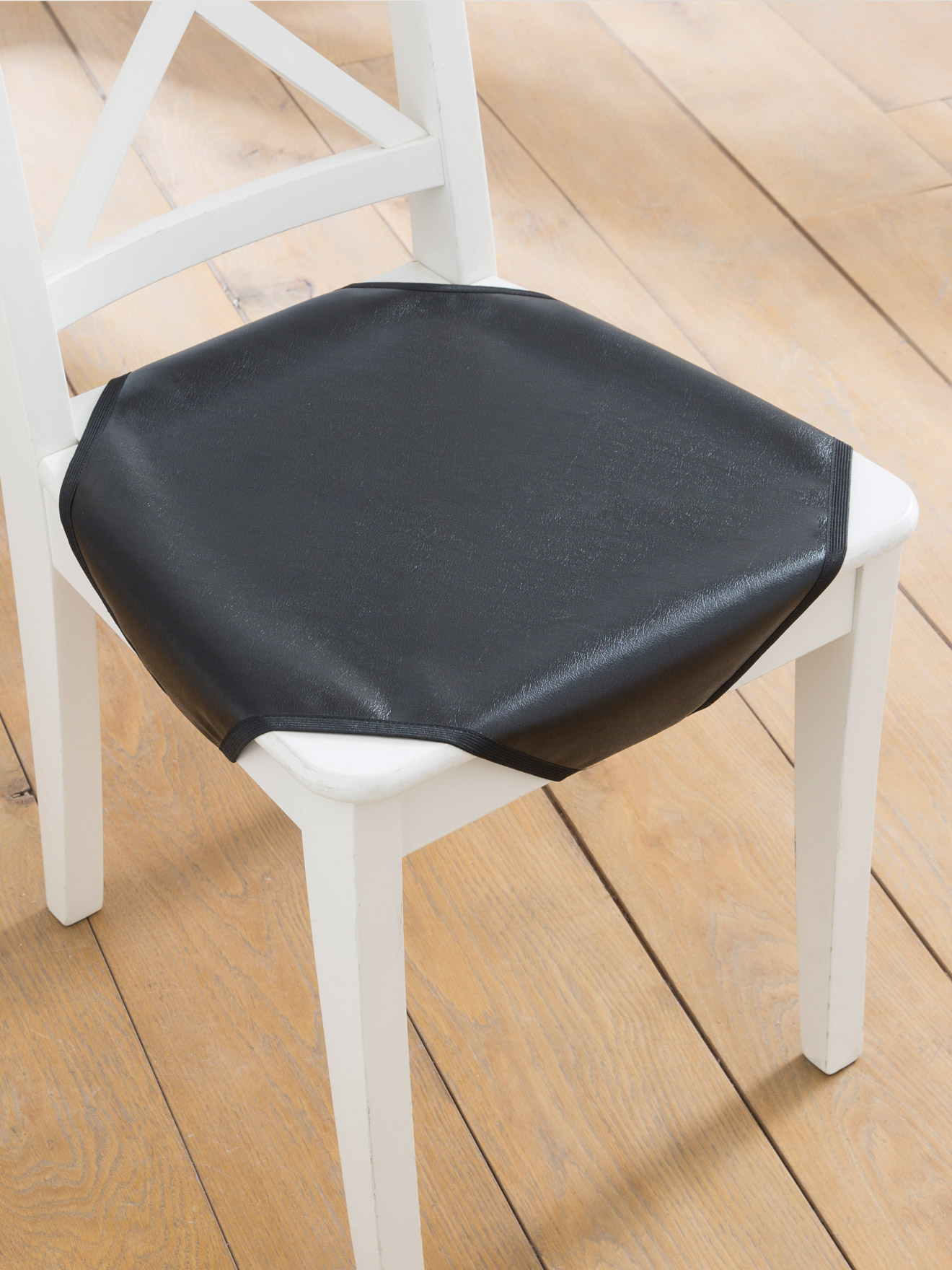 Lot de 2 galettes de chaise simili