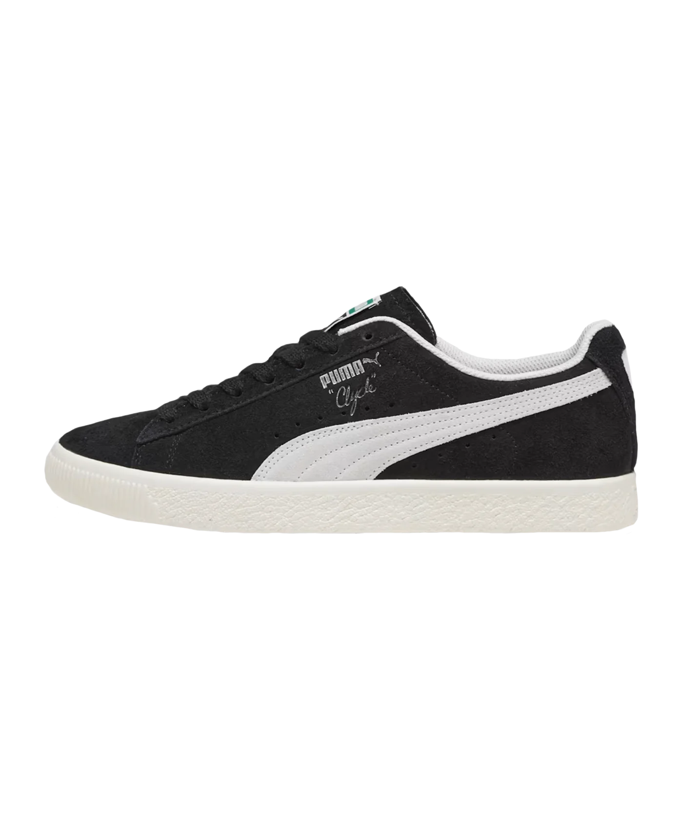 PUMA Clyde Hairy Suede Schwarz F02