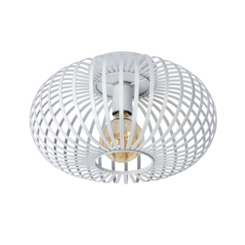 Lucide plafonnière Manuela 60W wit
