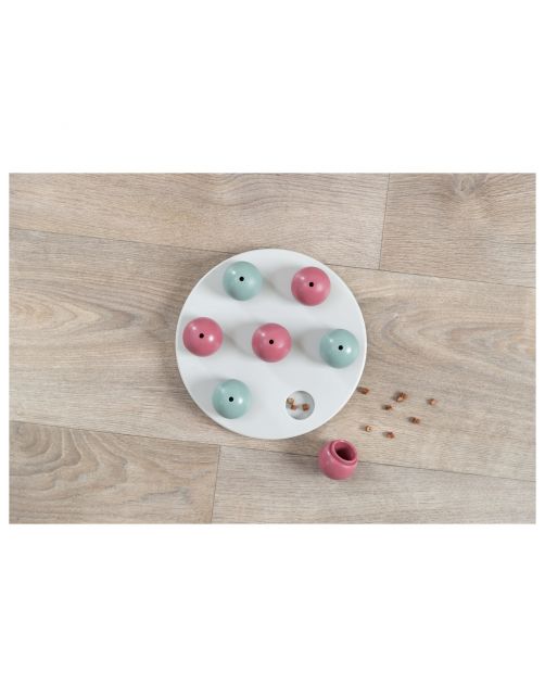 Trixie Cat Activity Solitaire - Kattenspeelgoed - 20 cm Wit Blauw