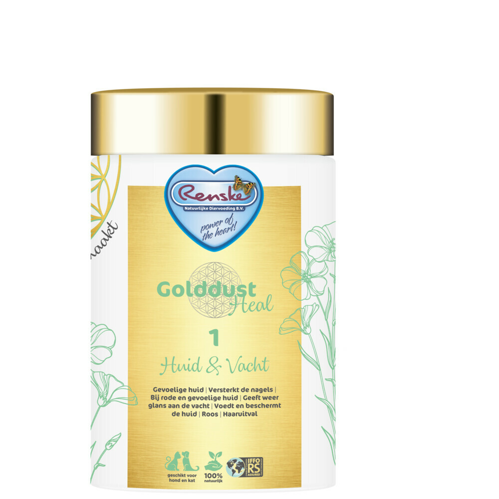 Renske Golddust Heal 1 Huid & Vacht500 gr