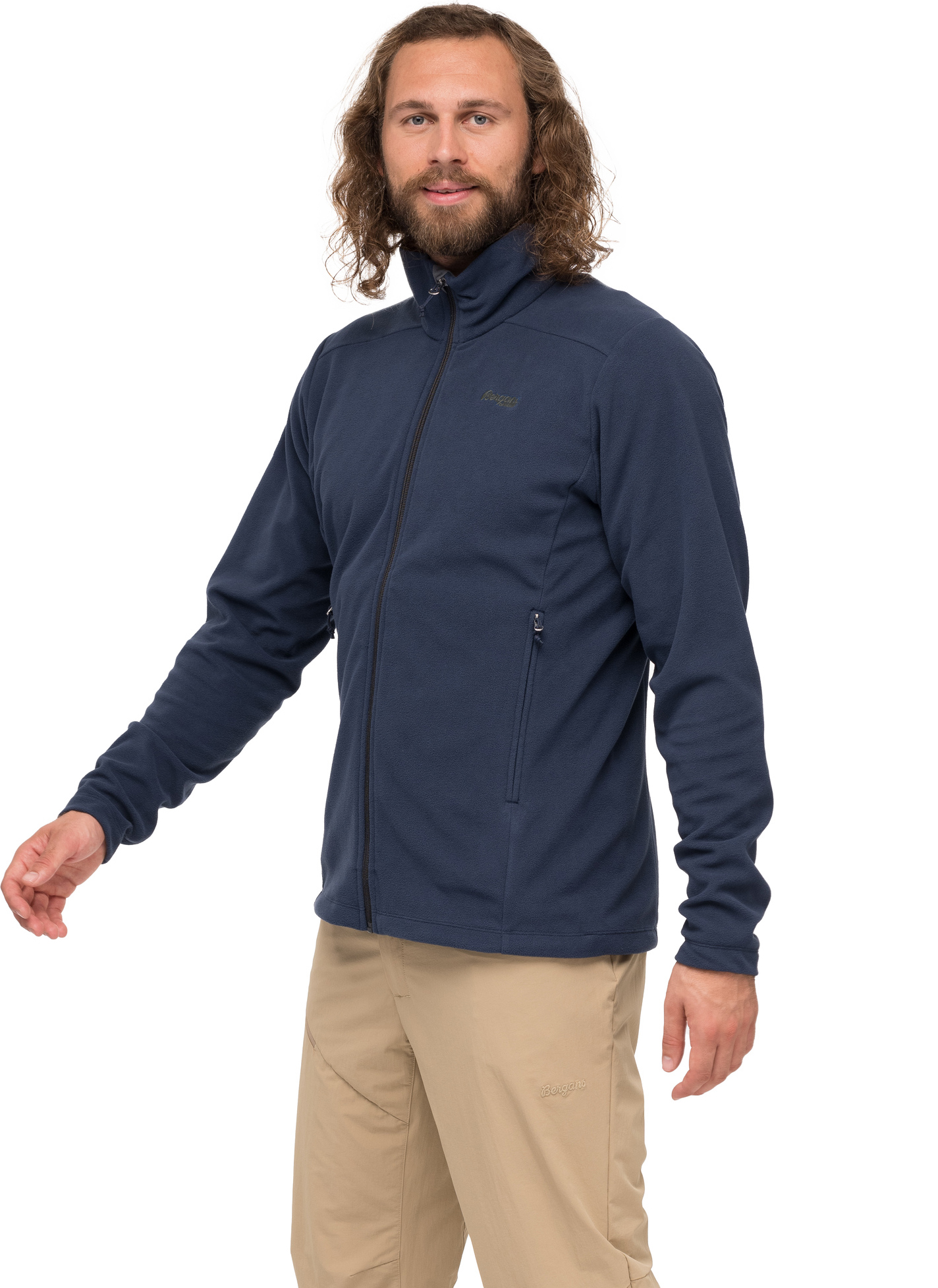 Finnsnes Fleece Jacket Herre Navy Blue