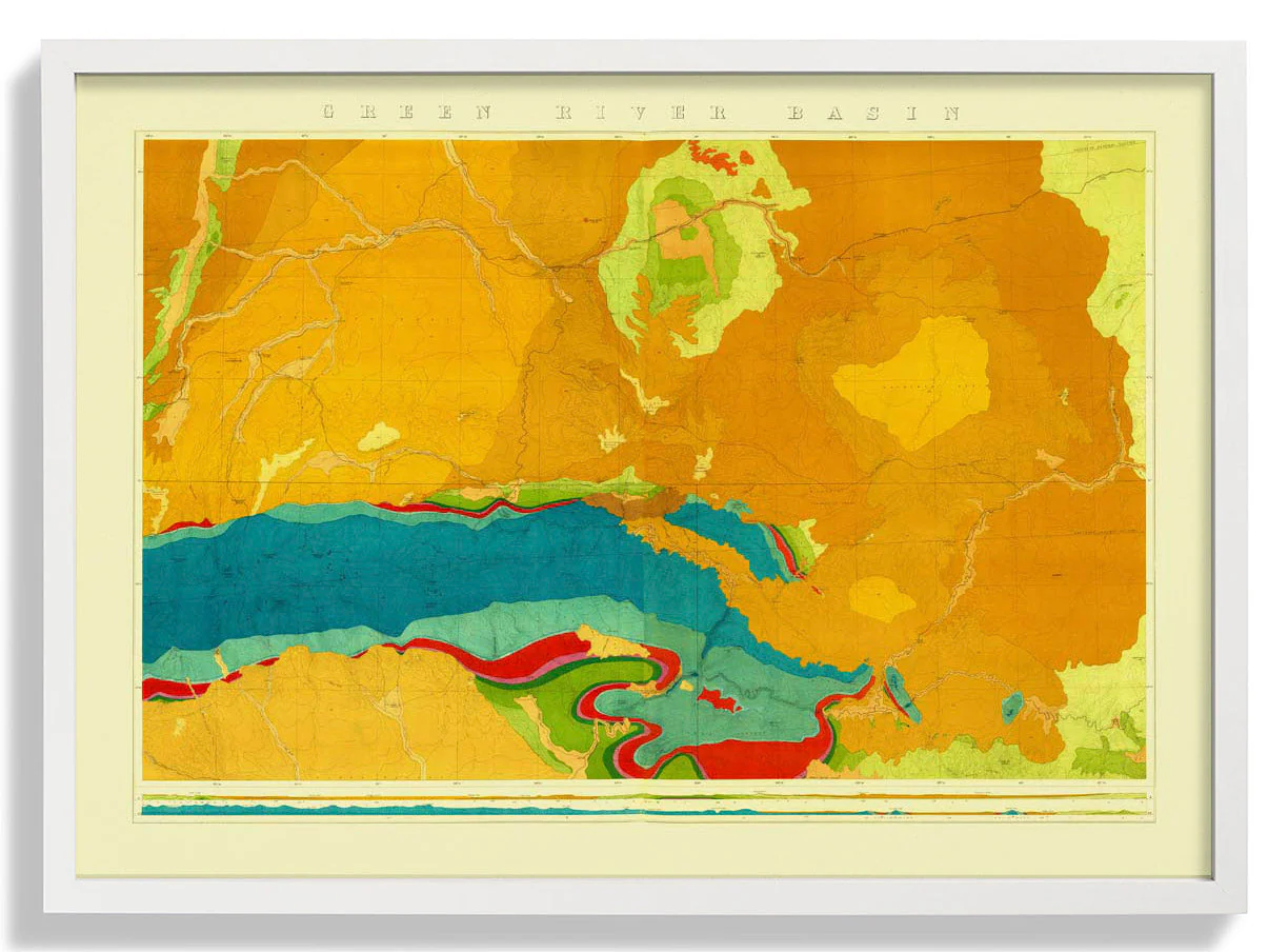 Green River Basin Geologisch