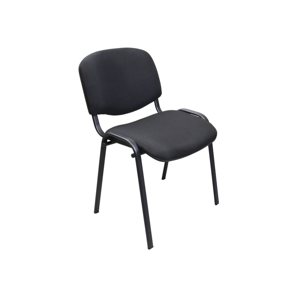 PROREGAL Super Saver Set 2x Stapelbare Stoel Blackbird HxBxD 78 x 54 x 60 cm Stapelbaar Zwart