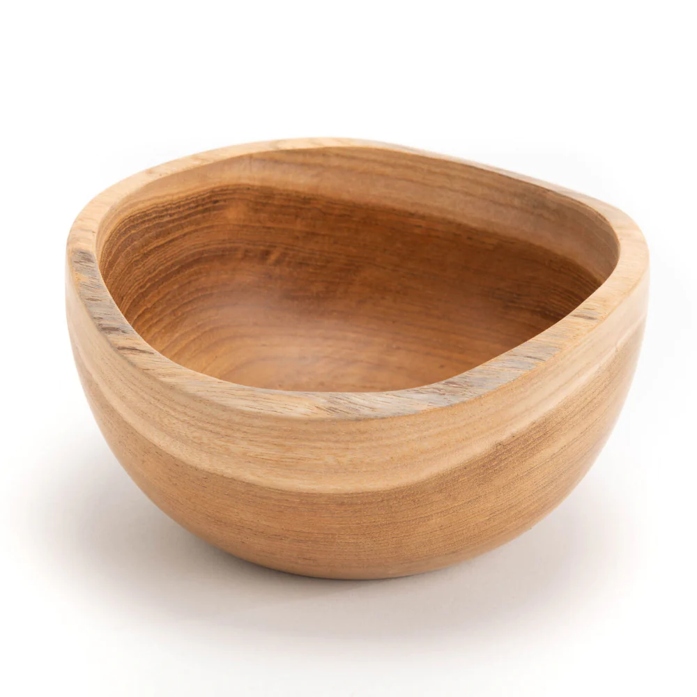 Bol en teck 15 cm (lot de 2) Amadeus