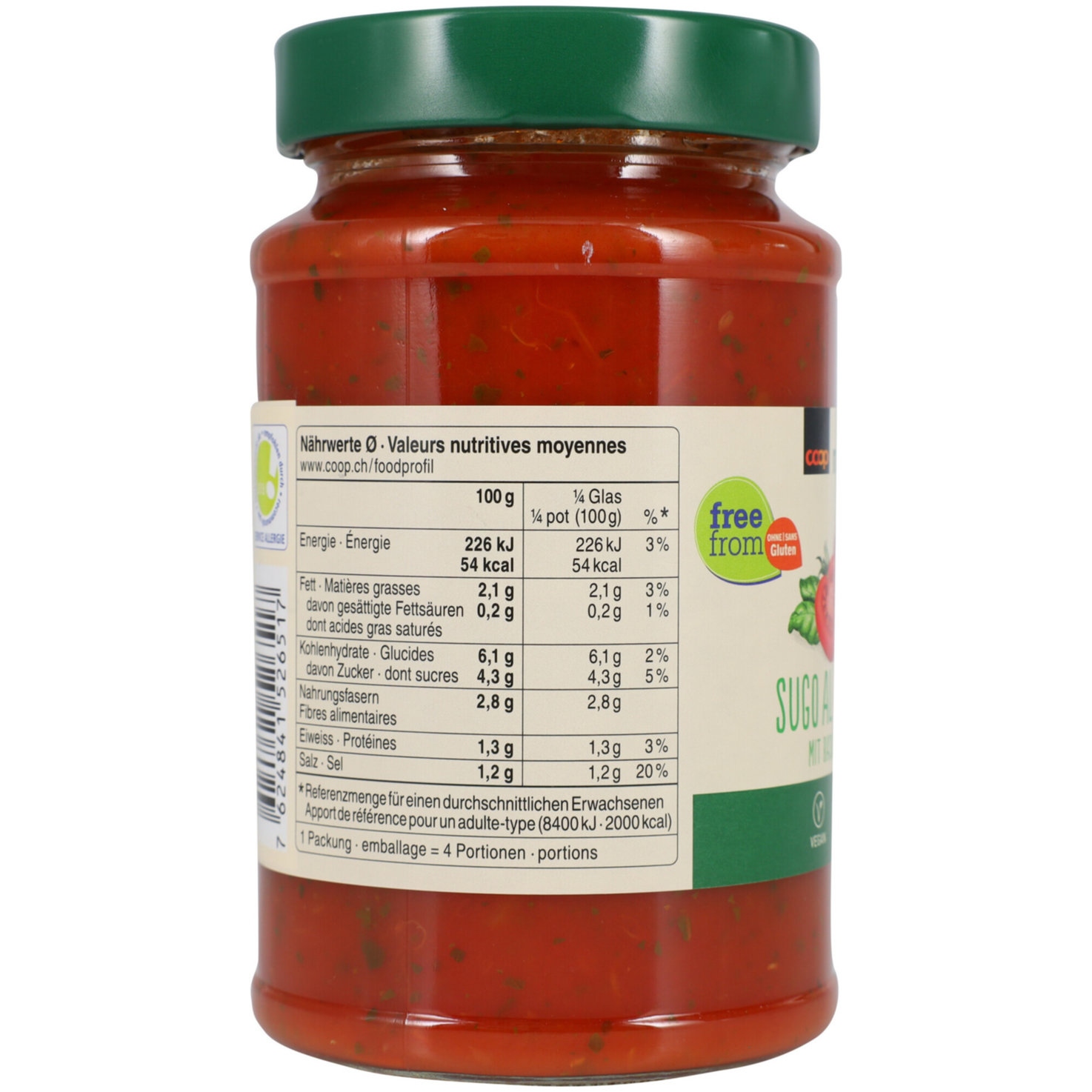 Bio Sugo Basilico