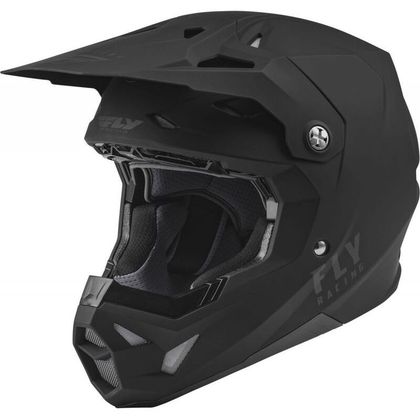Casque cross Fly FORMULA CP SOLID 2025 - Noir