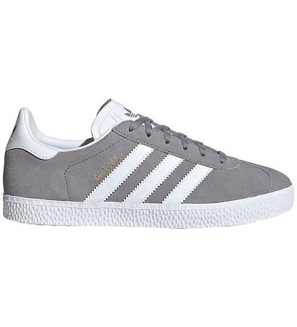 adidas Originals Sko - Gazelle J - Gr?/Hvid