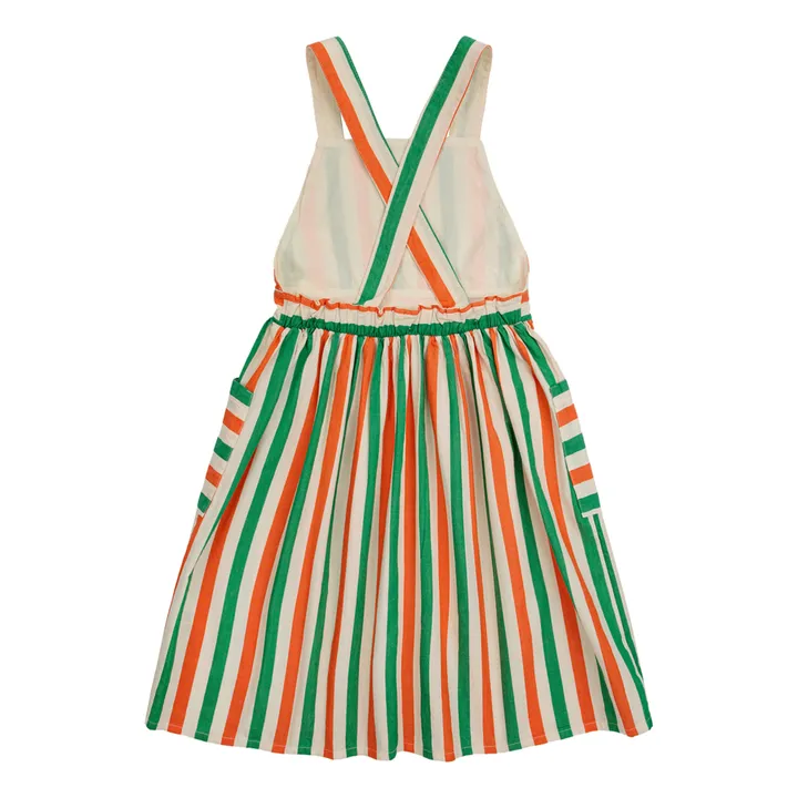 Bobo Choses Robe Rayée | Ecru