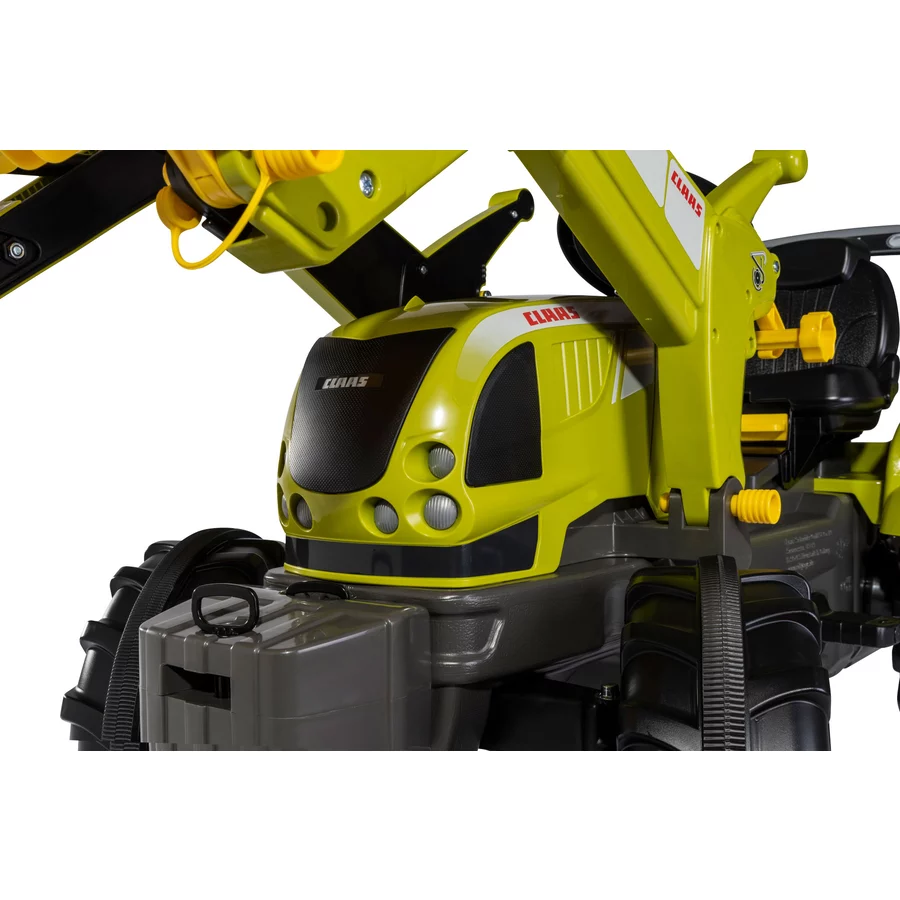 rolly®toys Kindertraktor rollyFarmtrac Premium II Claas Arion 640, rollyTrac Lader