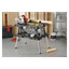 Sammenleggbar arbeidsbenk 85x76x55 cm