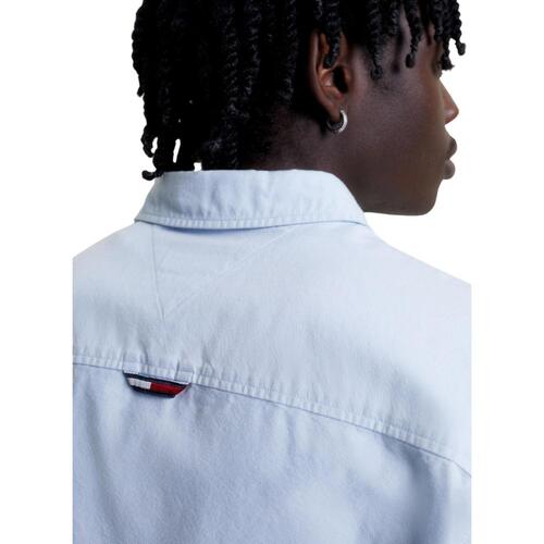 Tommy Jeans - TJM CLASSIC OXFORD SHIRT Azul