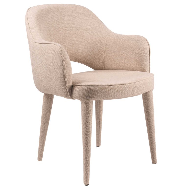 POLSPOTTEN Cosy stoel fabric ecru