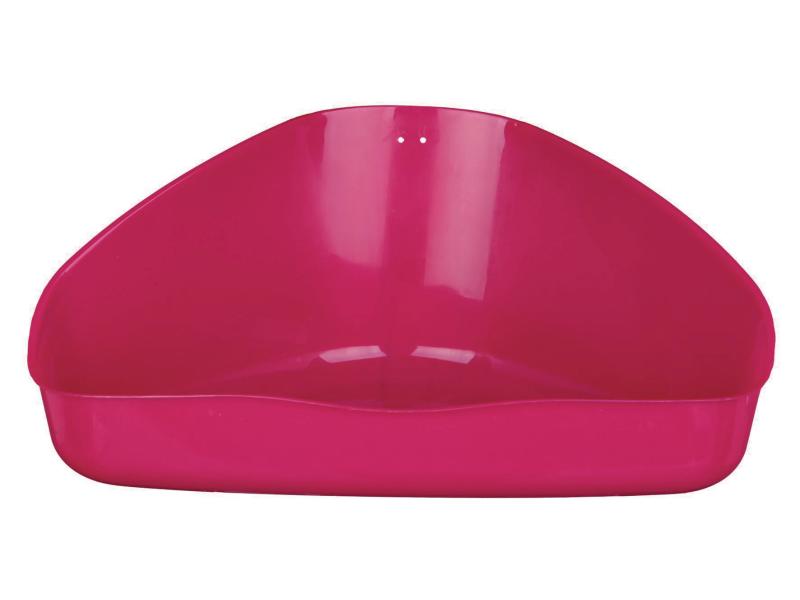 Trixie 16 x 7 x 12/12 cm diverse Farben Ecktoilette für Hamster und Mäuse