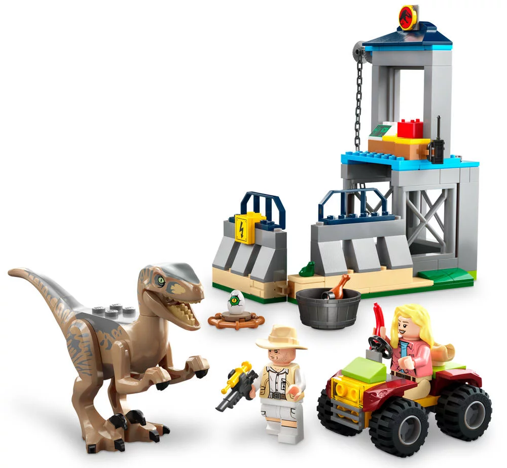 LEGO®JURASSIC WORLD™ 76957 - L'EVASION DU VELOCIRAPTOR