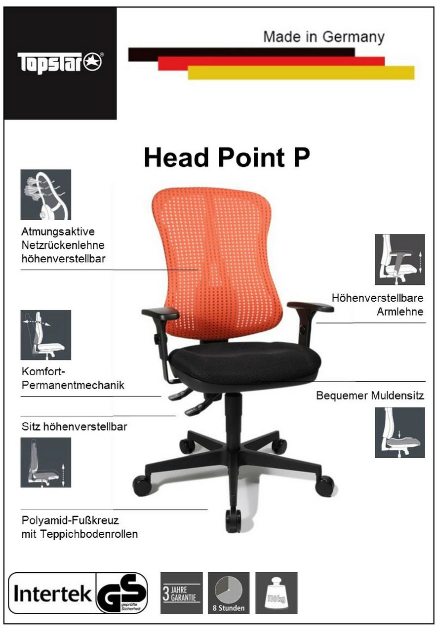 Topstar Drehstuhl HEAD POINT