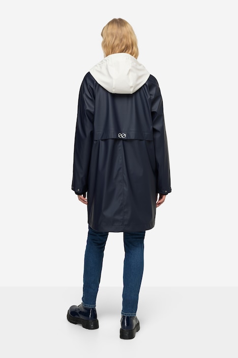 Funktions-Regenjacke, Kapuze