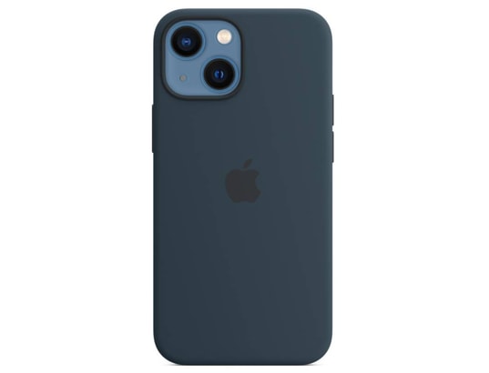 APPLE - Coque iPhone Coque Silicone MagSafe iPhone13 - Abyss Blue
