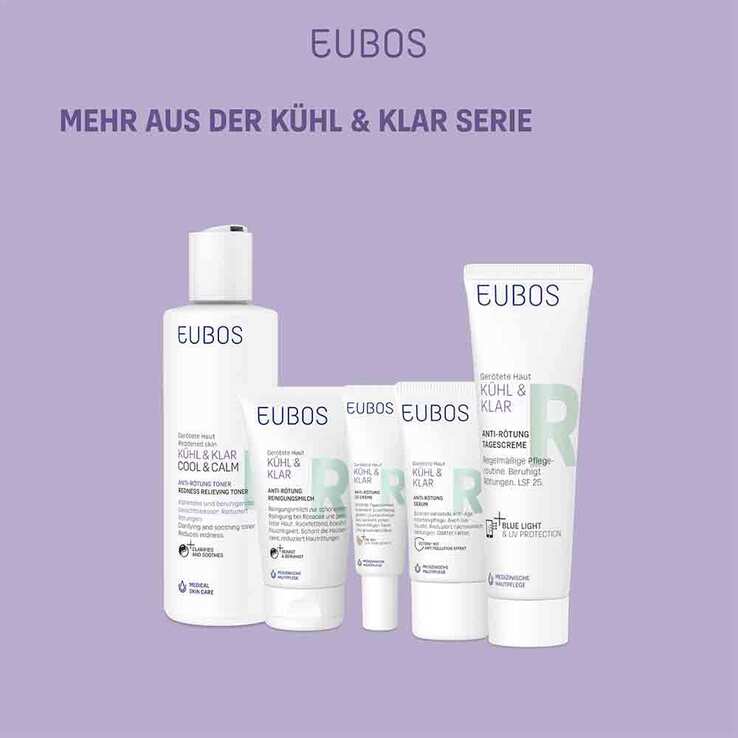 Eubos Kühl & Klar Anti-Rötung Reinigungsmilch, 150 ml