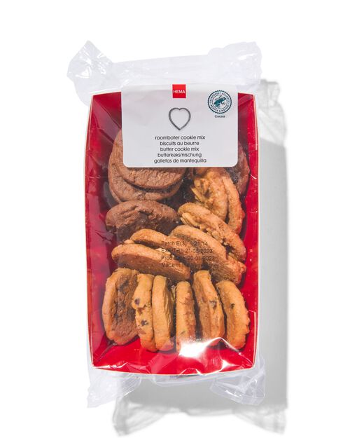 biscuits au beurre assortis 200g