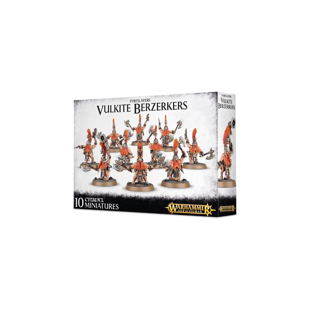 Age of Sigmar : Order - Fyreslayers Vulkite Berzerkers