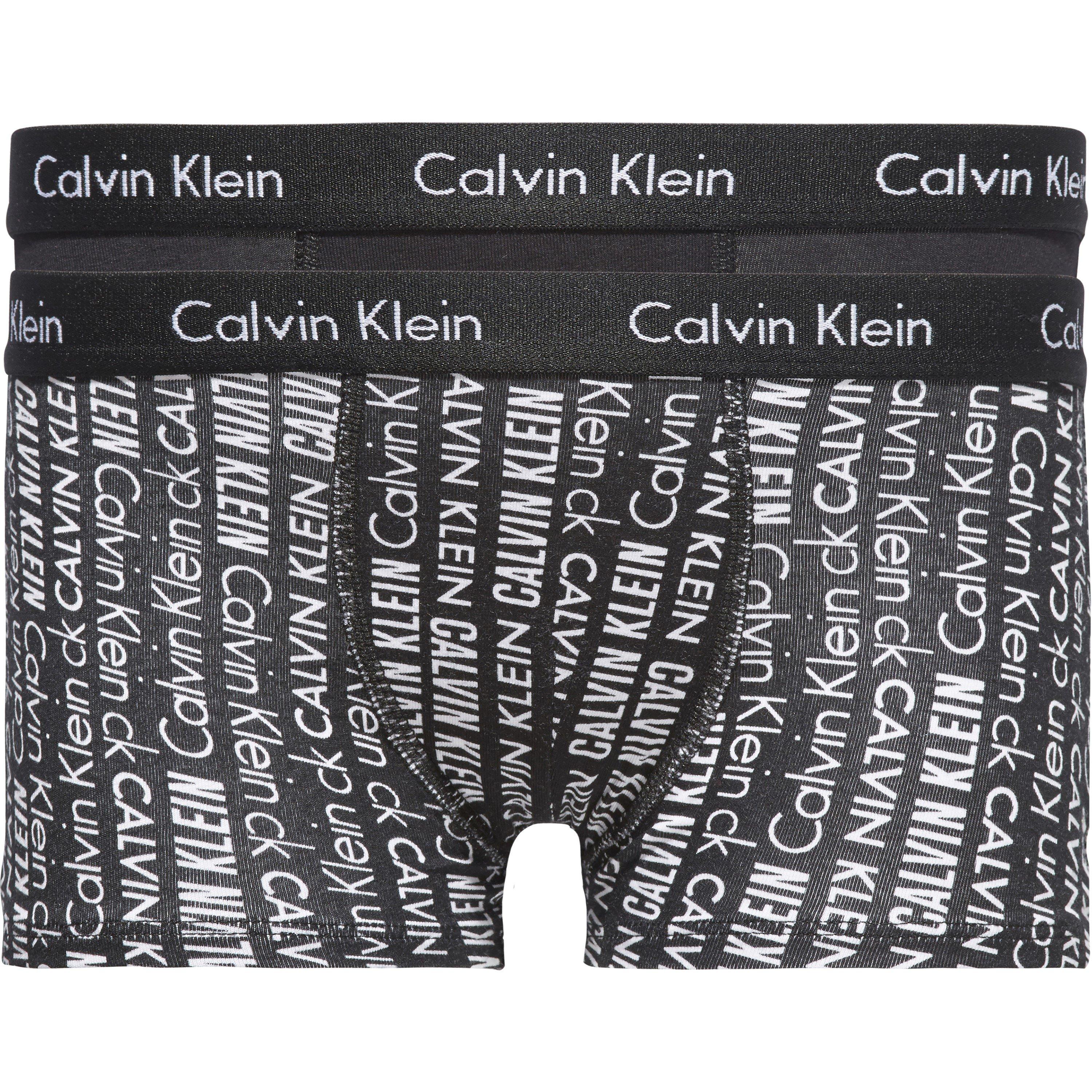 Calvin Klein 2 Pack AOP Boxer Shorts