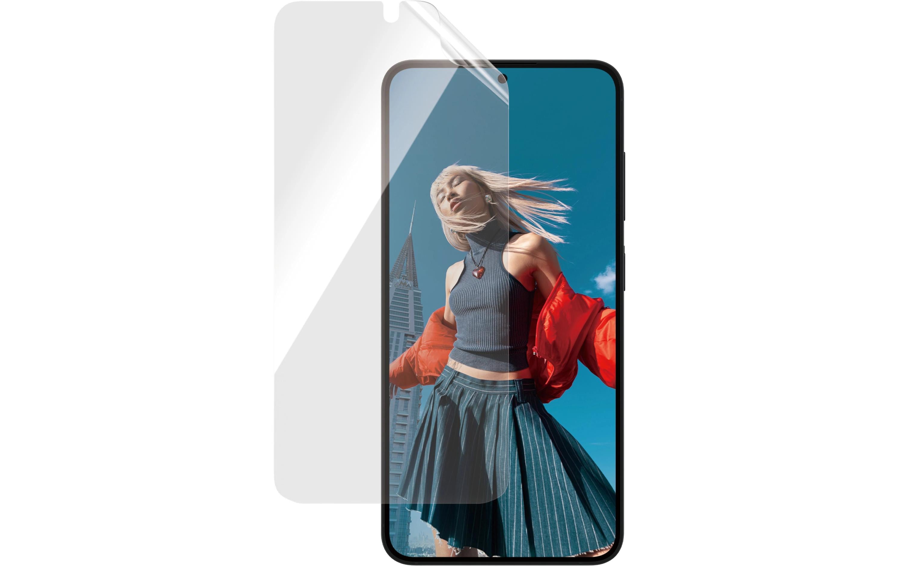 Displayschutz Ultra Wide Fit Eco Matrix Galaxy S25Display-Schutzfolie für das Samsung Galaxy S25 mit Applicator