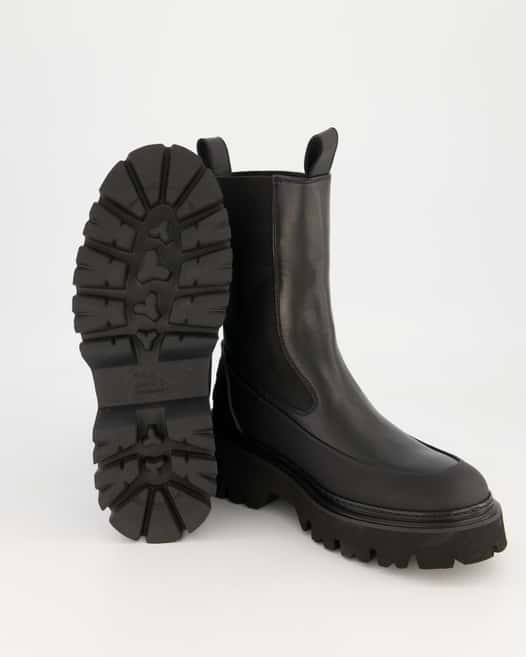 Woolrich Stiefelette Chelsea Boots in Schwarz