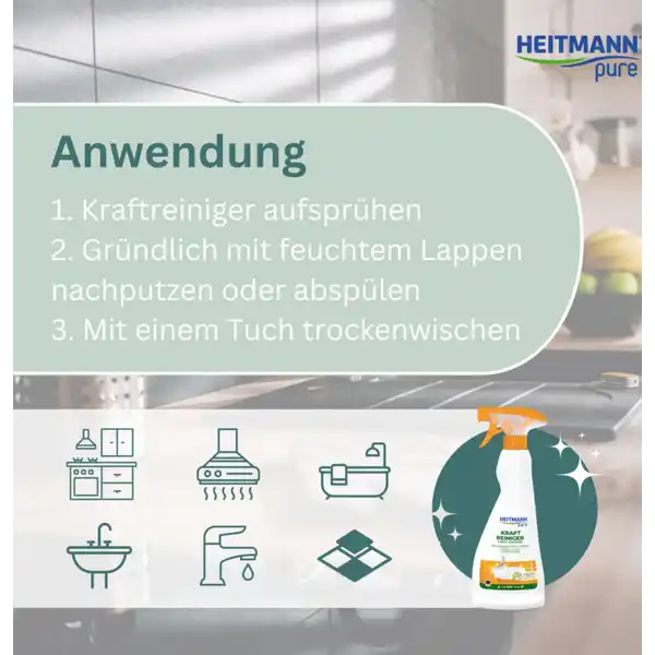 pure Kraftreiniger Essig + Orange