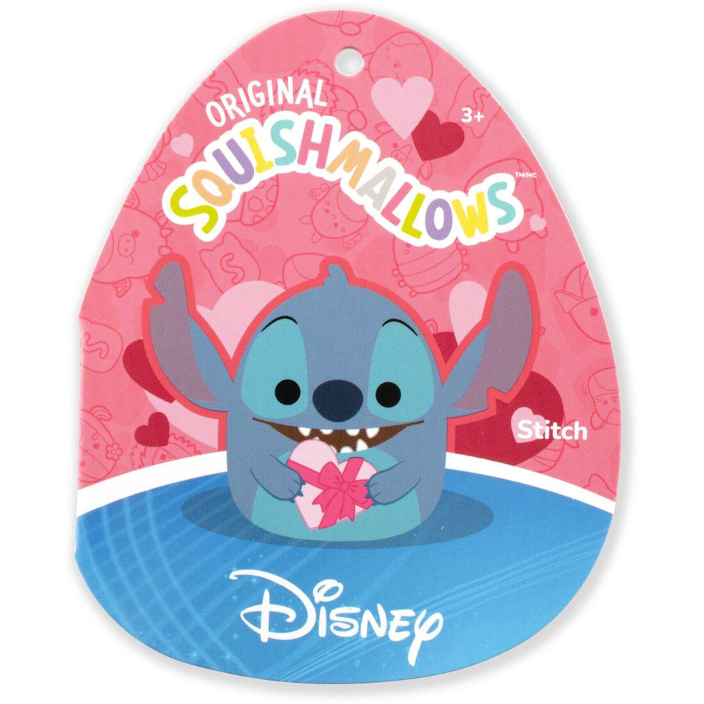 Køb Squishmallows Disney Stitch Med Hjerte 20 Cm