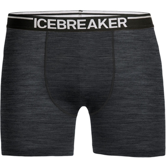 Icebreaker Merino Anatomica Boxers Funktionsshorts Jet Heather Herren