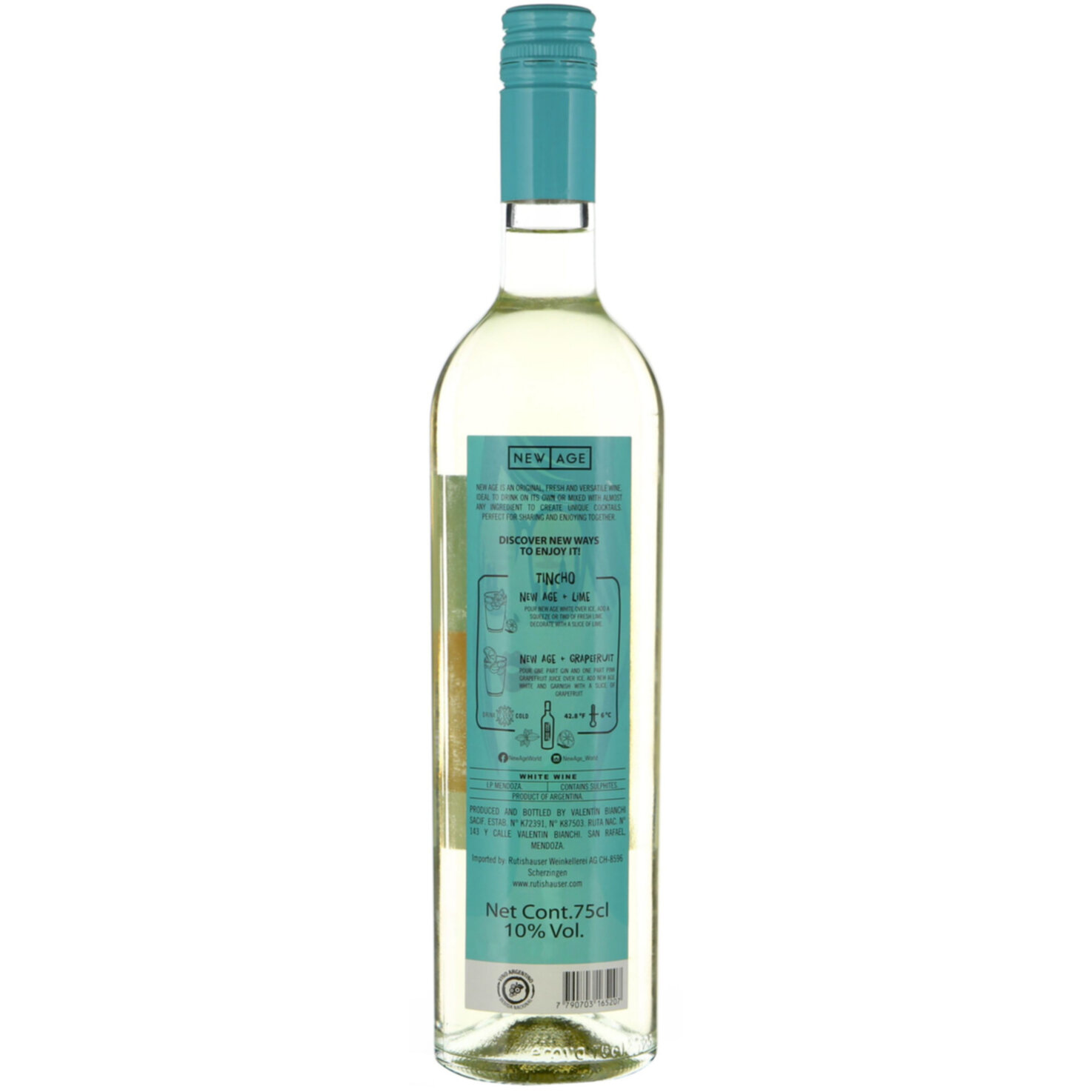 New Age refreshing sweet wine Argentina -75cl