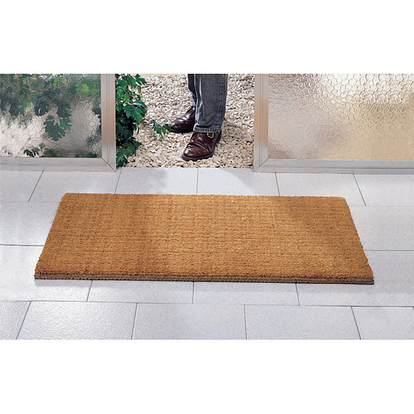 Tapis coco extra tissé sur mesure épaisseur 25 mm