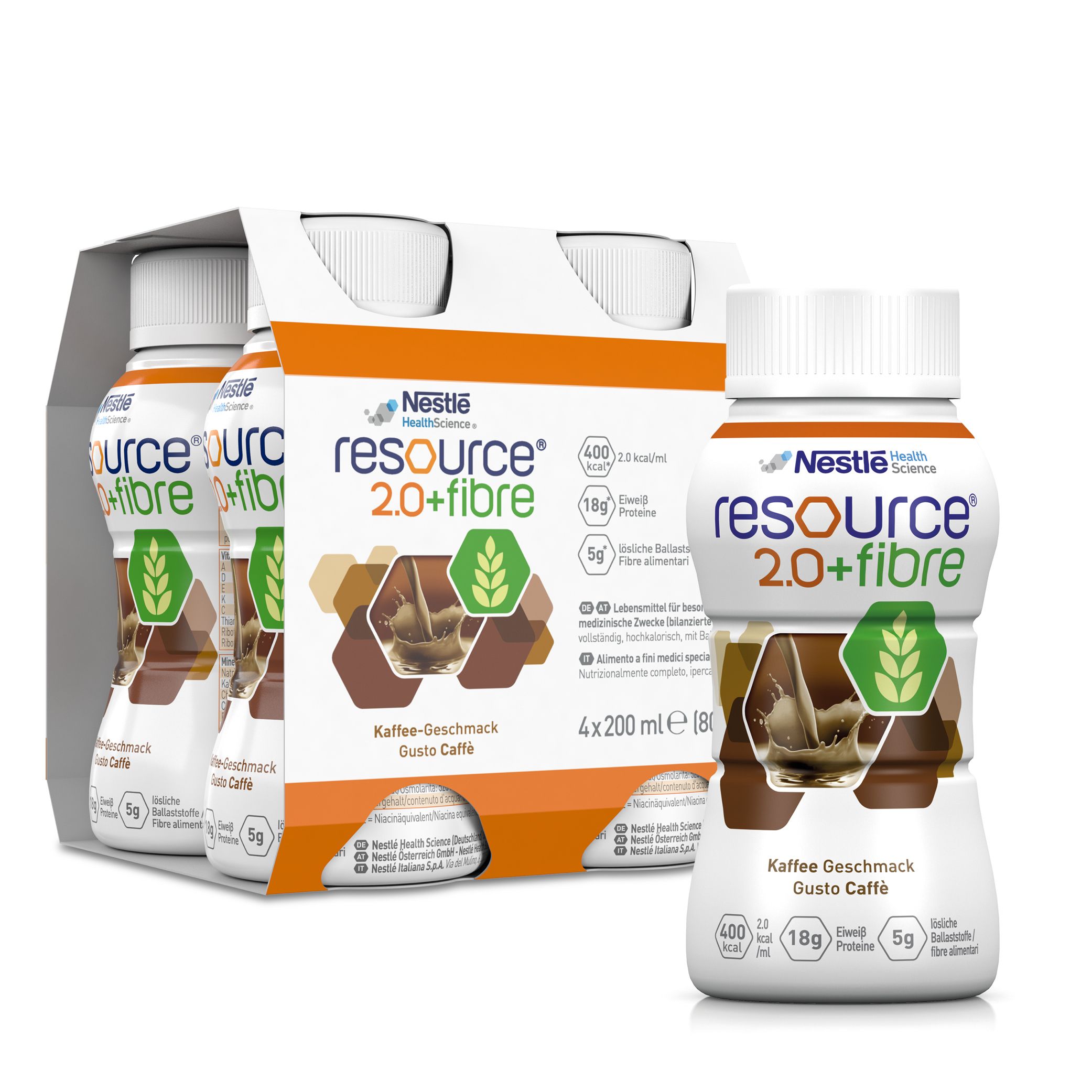 RESOURCE® 2.0 +fibre Kaffee
