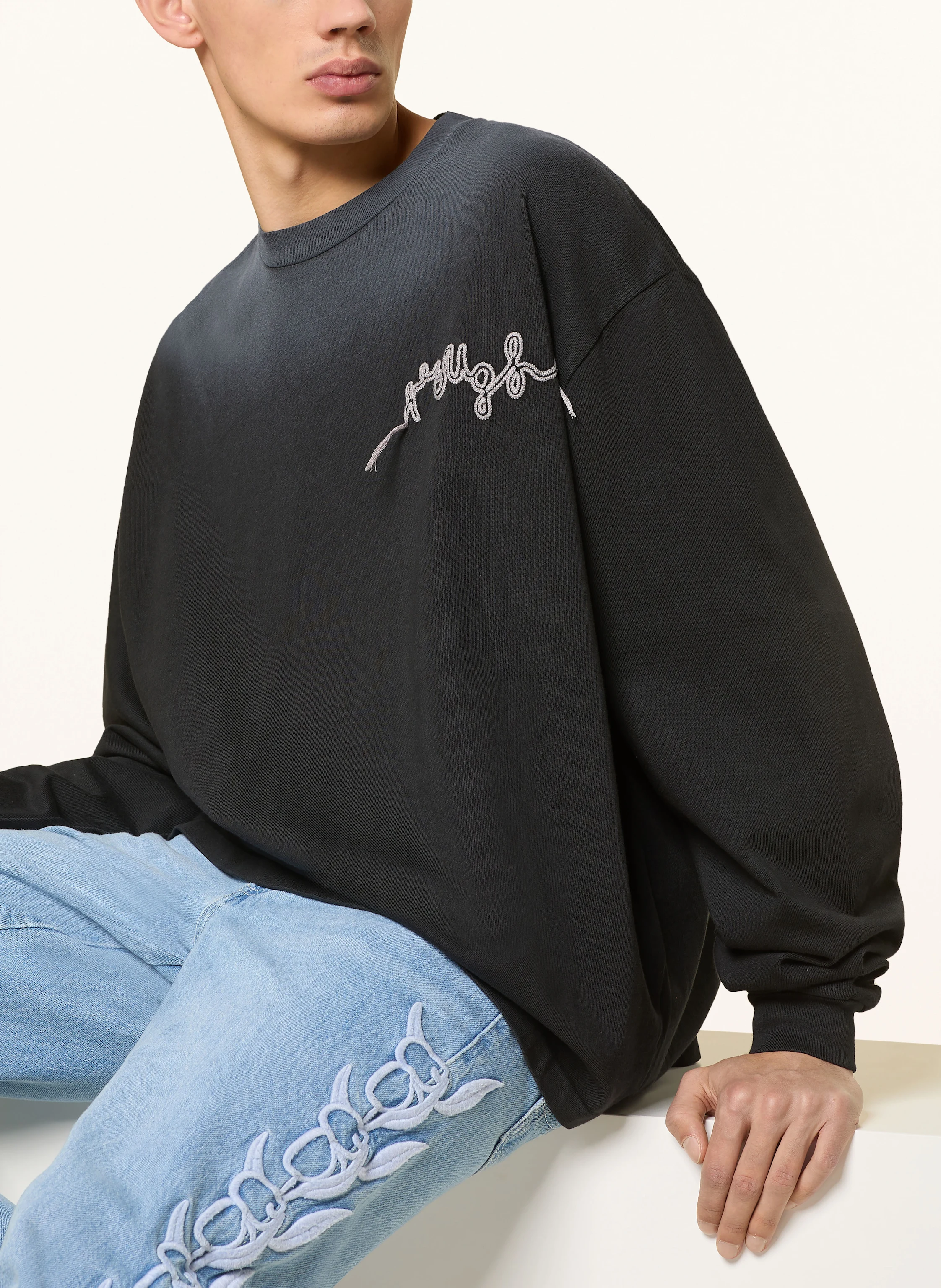 rough. Sweatshirt
