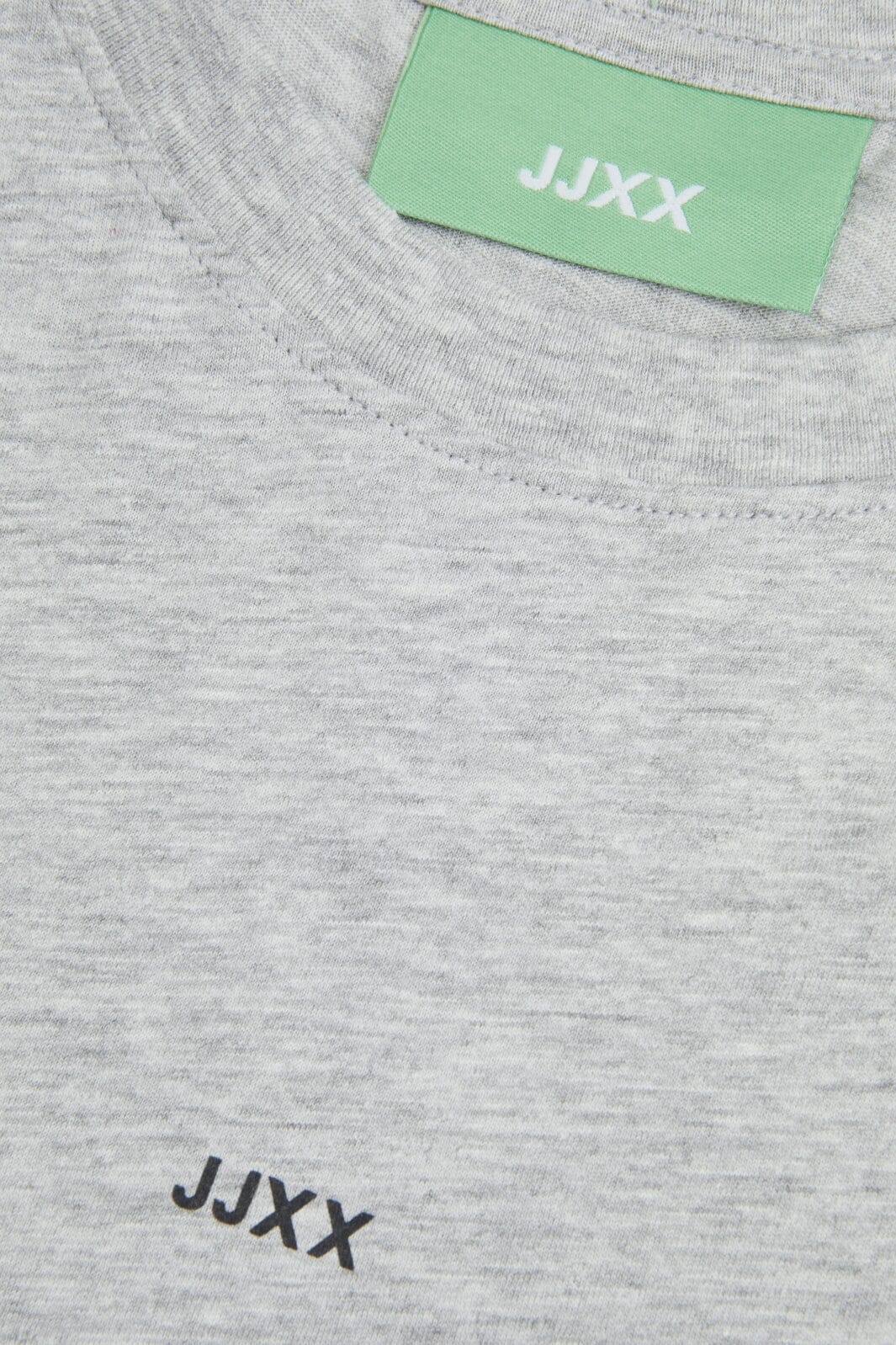 Jjxx Jxandrea Loose Ss Logo Tee 12205777 4229245 light grey melange black jjxx logo