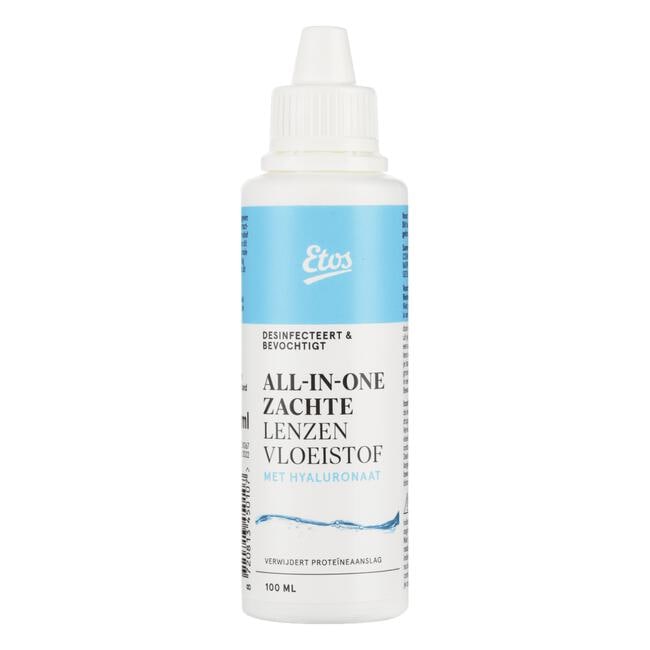 Etos All-in-1 Met Hyaluron Zachte Lenzen Vloeistof 100 ML