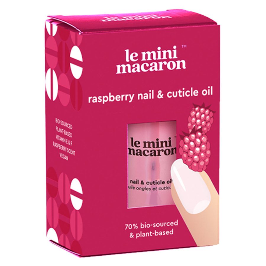 Le Mini Macaron Nail & Cuticle Oil Berry Bisous 10ml