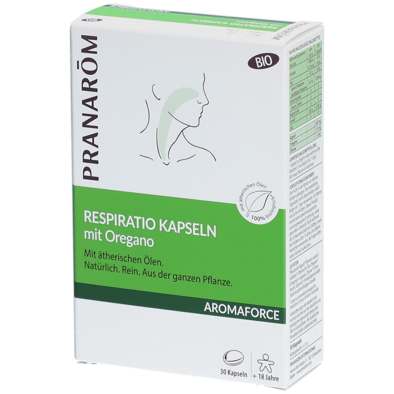 PRANAROM RESPIRATIO KAPSELN mit Oregano